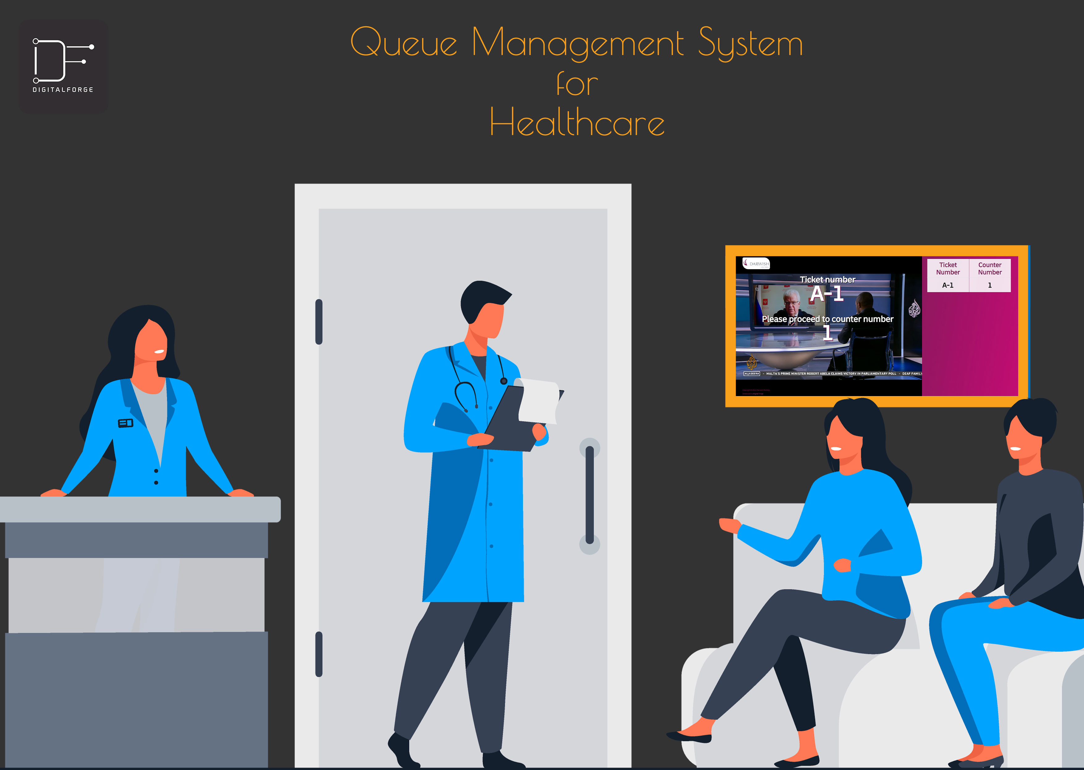 Improve Patient Flow with a Queue Management System for Healthcare in Qatar