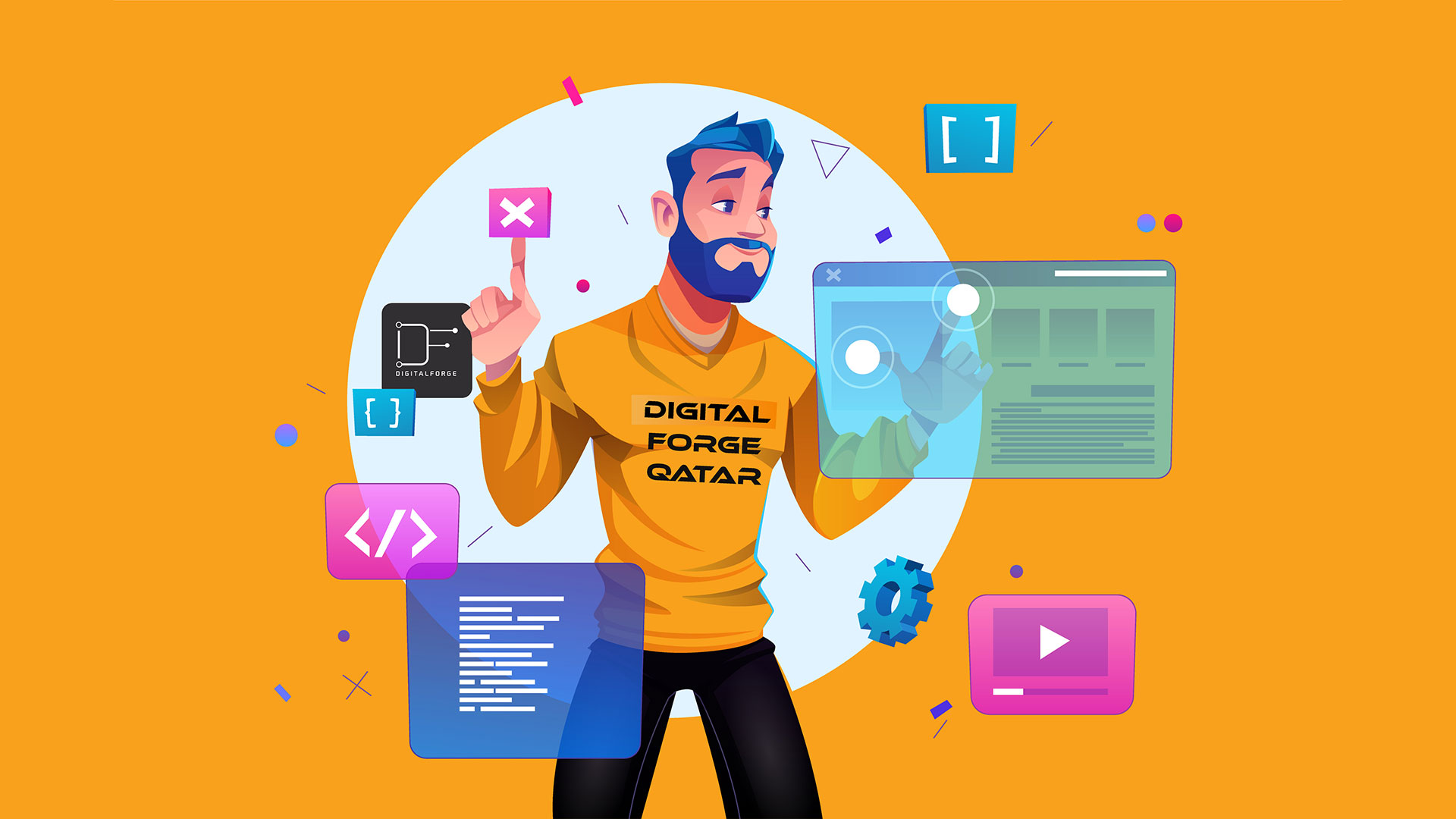 Social Media Marketing Agency in Qatar - Digital Forge Information Technology Doha